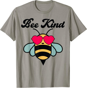 Bee-Shirt Girls Bumble Bee Kind Toddler Kids Cute BumbleBee T-Shirt - T-Shirt | Sand