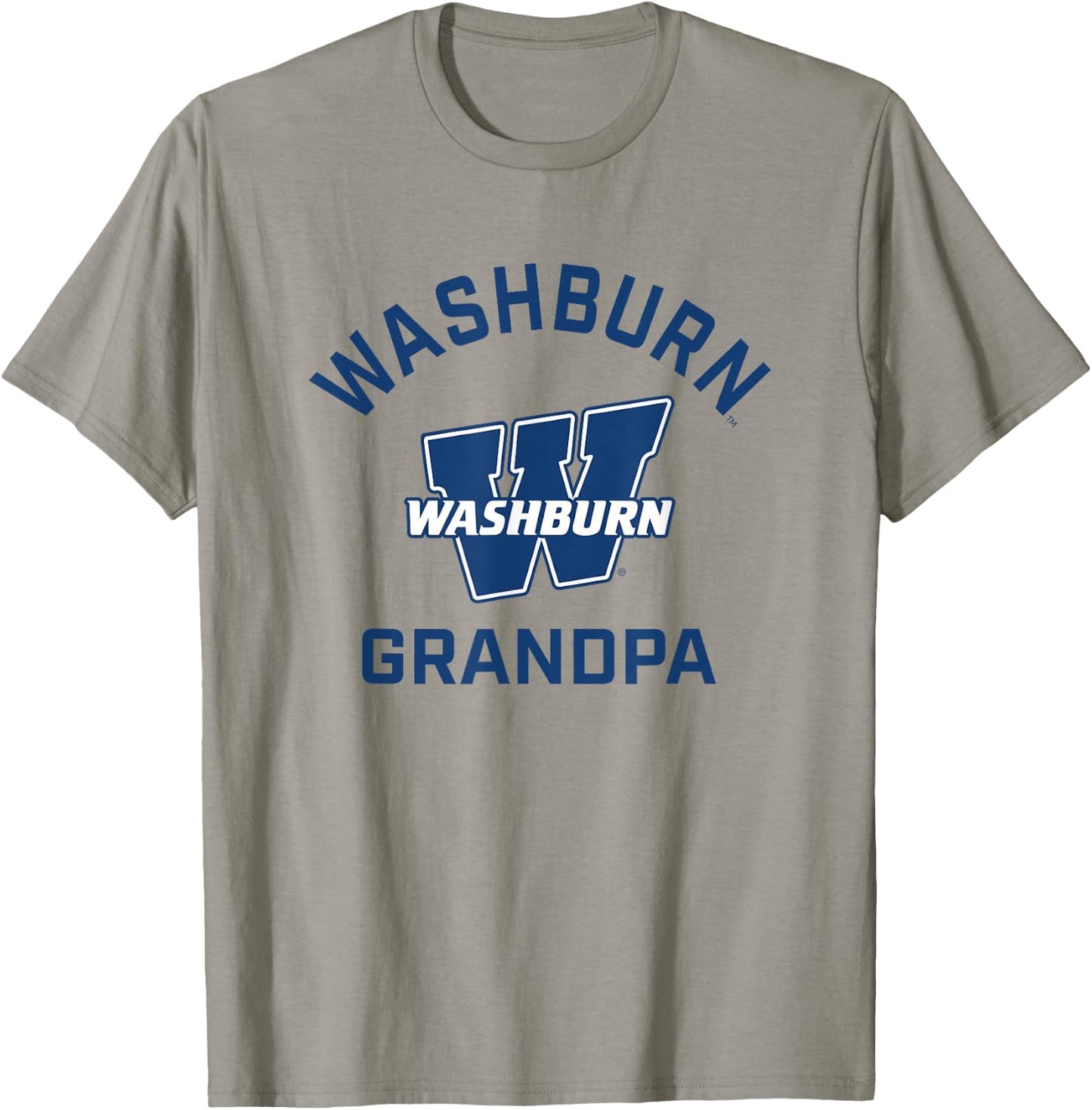 Washburn University Ichabods Arched Grandpa T-Shirt - T-Shirt | Sand