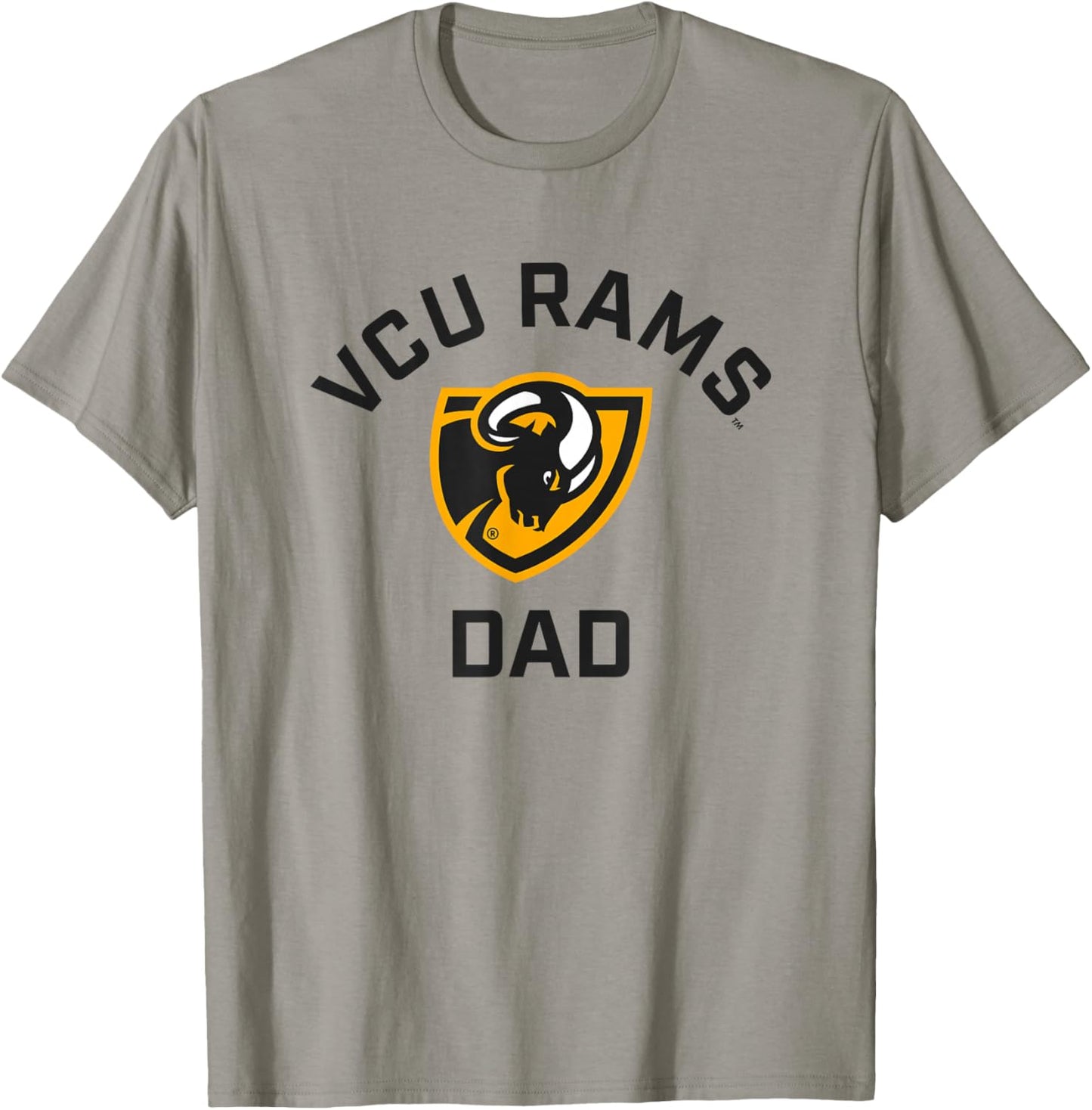 Virginia Commonwealth University VCU Rams Arched Dad T-Shirt - T-Shirt | Sand