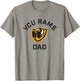 Virginia Commonwealth University VCU Rams Arched Dad T-Shirt - T-Shirt | Sand