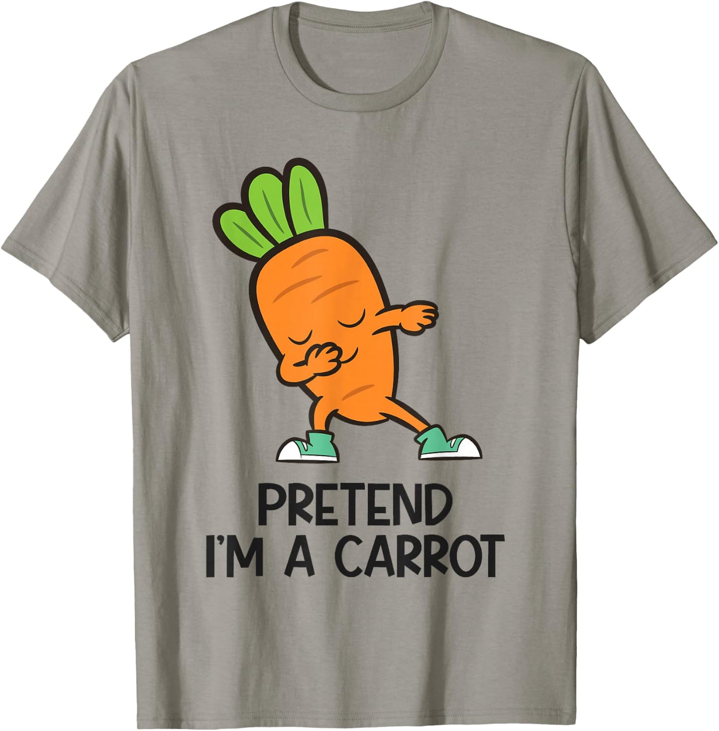 Pretend Im A Carrot Lazy Costume Carrot T-Shirt - T-Shirt | Sand
