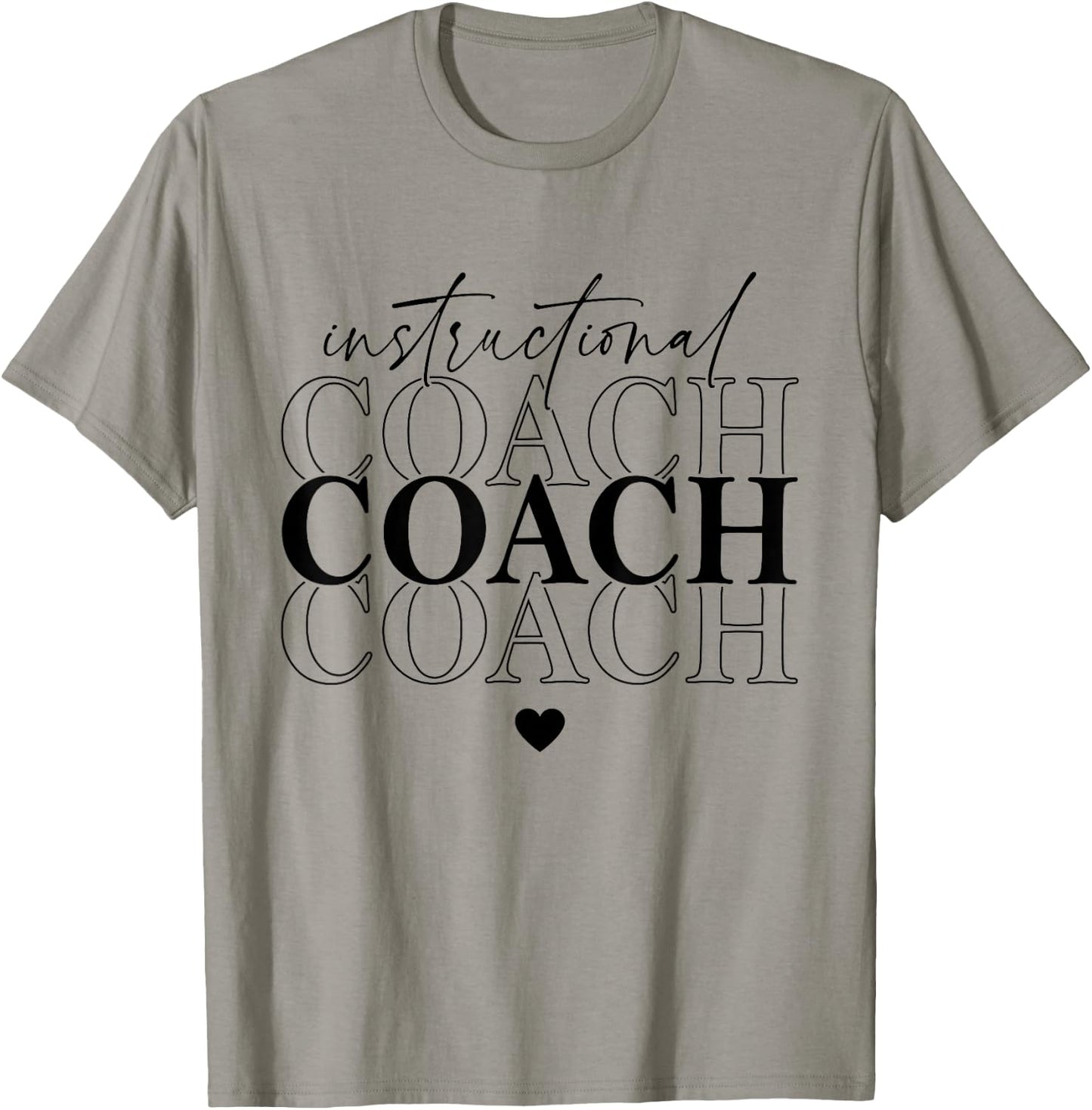 Instructional Coach Back To School Matching Group T-Shirt - T-Shirt | Sand