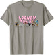Looney Tunes Classic Characters Chasing Each Other Vintage T-Shirt - T-Shirt | Sand