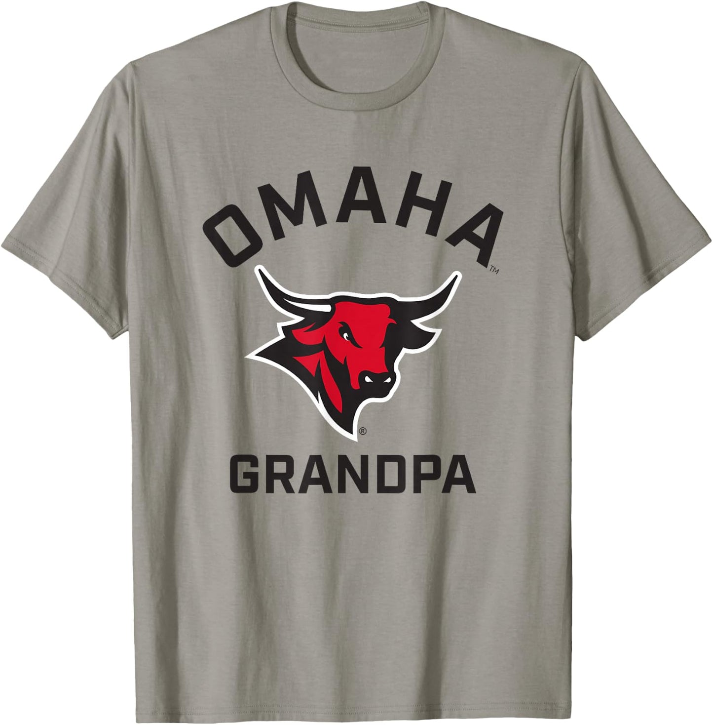 University of Nebraska at Omaha Mavericks Arched Grandpa T-Shirt - T-Shirt | Sand