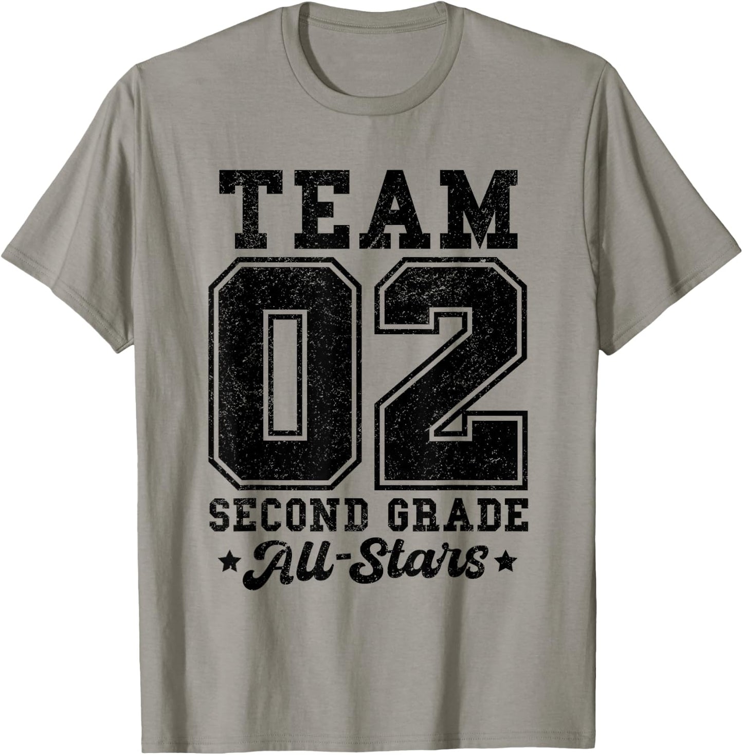 Team 2nd Grade All-Stars Back To School Sports Jersey T-Shirt - T-Shirt | Sand