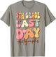 Last Day of School Autograph 5th Grade Graduation Boys Girls T-Shirt - T-Shirt | Sand