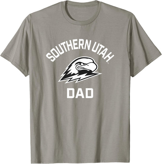 Southern Utah University Thunderbirds Arched Dad T-Shirt - T-Shirt | Sand