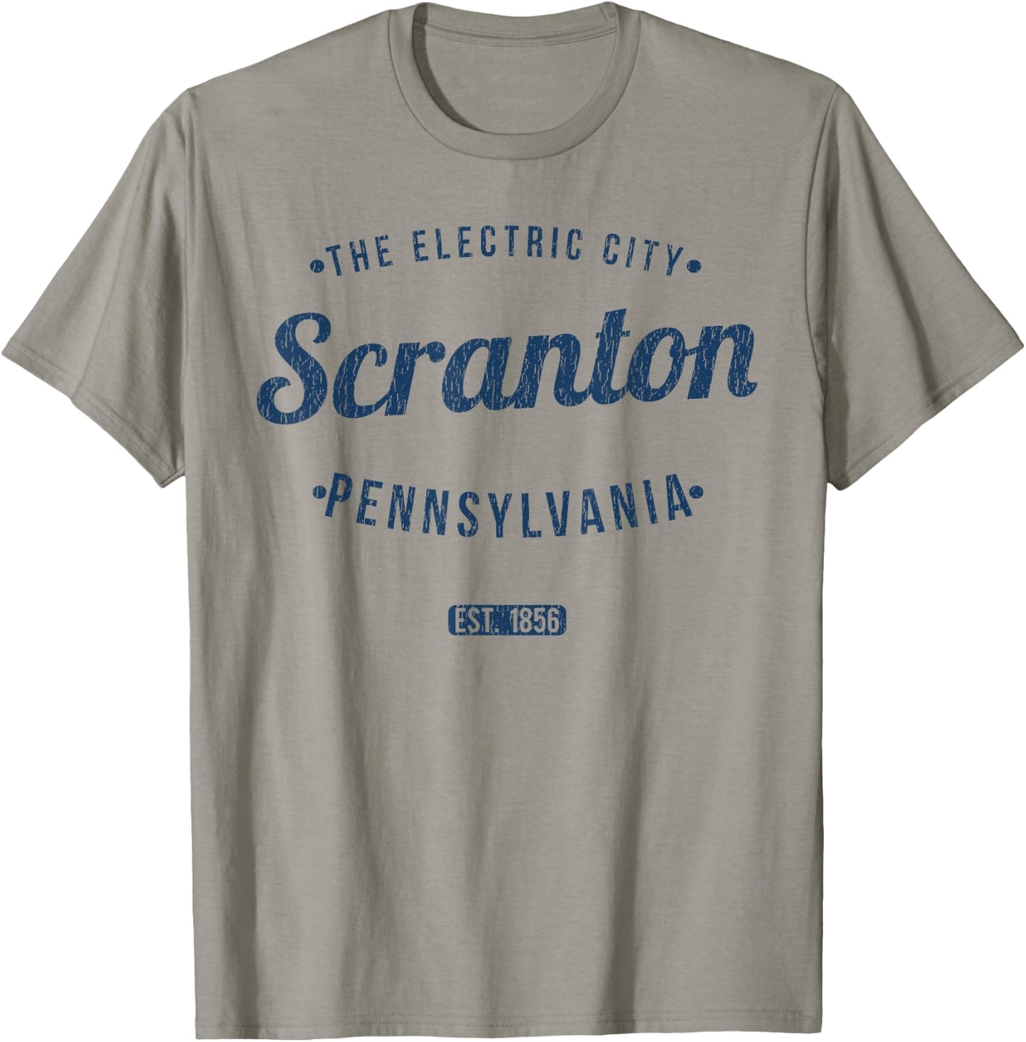 Scranton Pennsylvania Vintage Travel Souvenir Scranton T-Shirt - T-Shirt | Sand