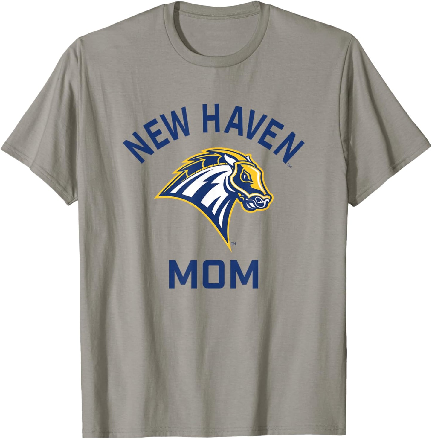 University of New Haven UNH Chargers Arched Mom T-Shirt - T-Shirt | Sand