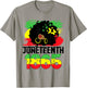 Juneteenth Is My Independence Day Black Women Freedom 1865 T-Shirt - T-Shirt | Sand