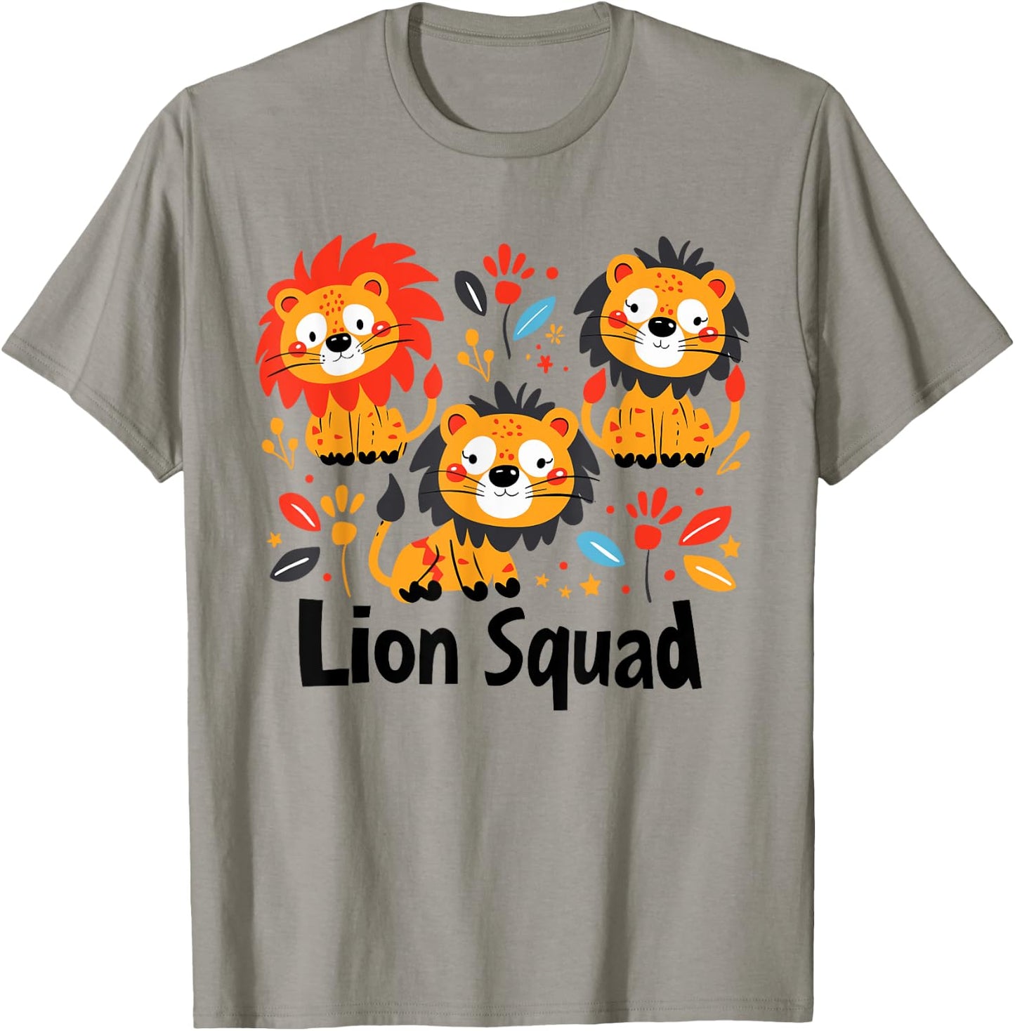 Lion Squad for Lion Lover Shirt | Cool Lion T-Shirt - T-Shirt | Sand