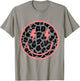 Retro Happy Face Leopard Print Cheetah Smile Face T-Shirt - T-Shirt | Sand