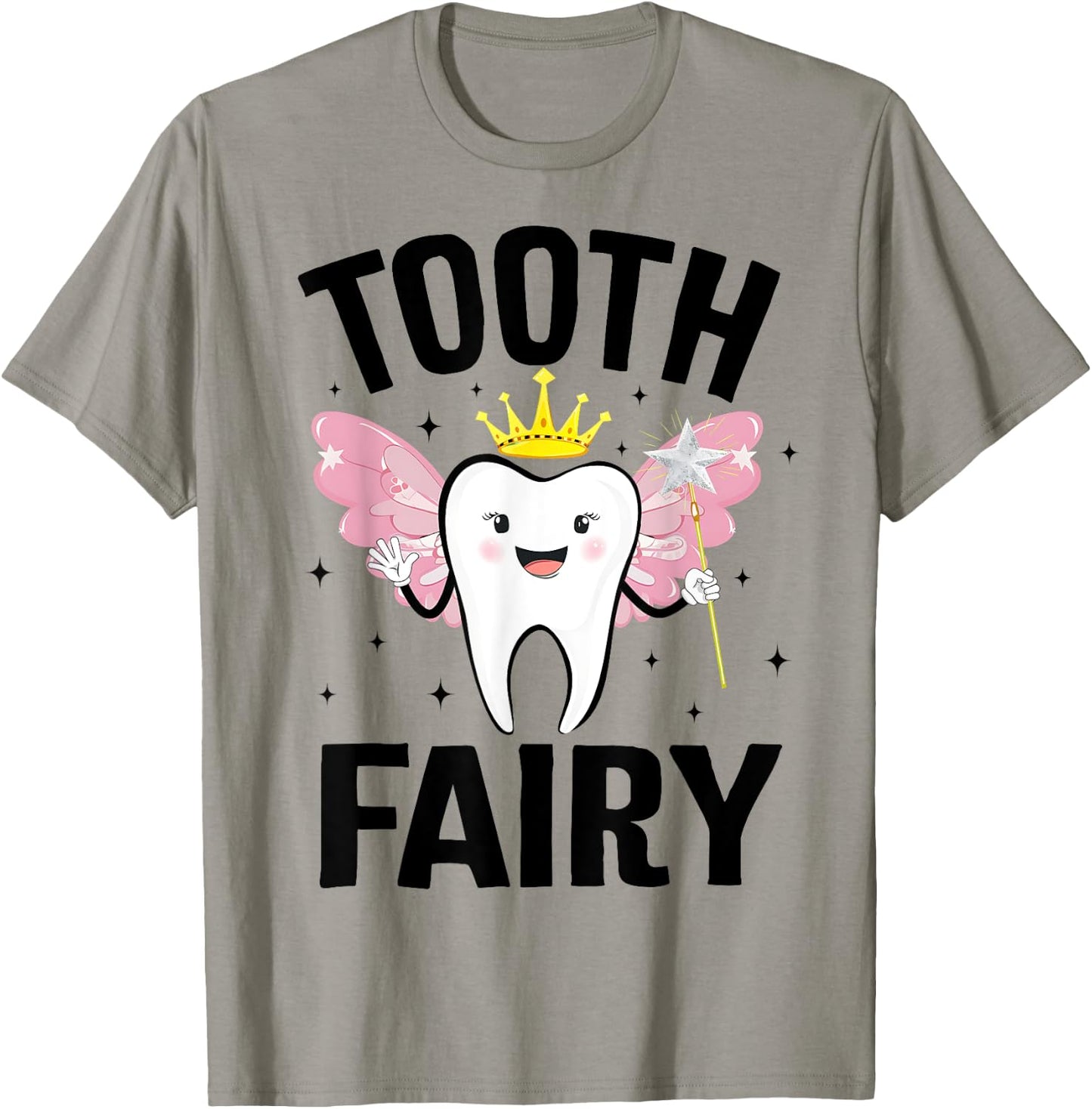 Funny Tooth Fairy Halloween Costume Kids Girls T-Shirt - T-Shirt | Sand