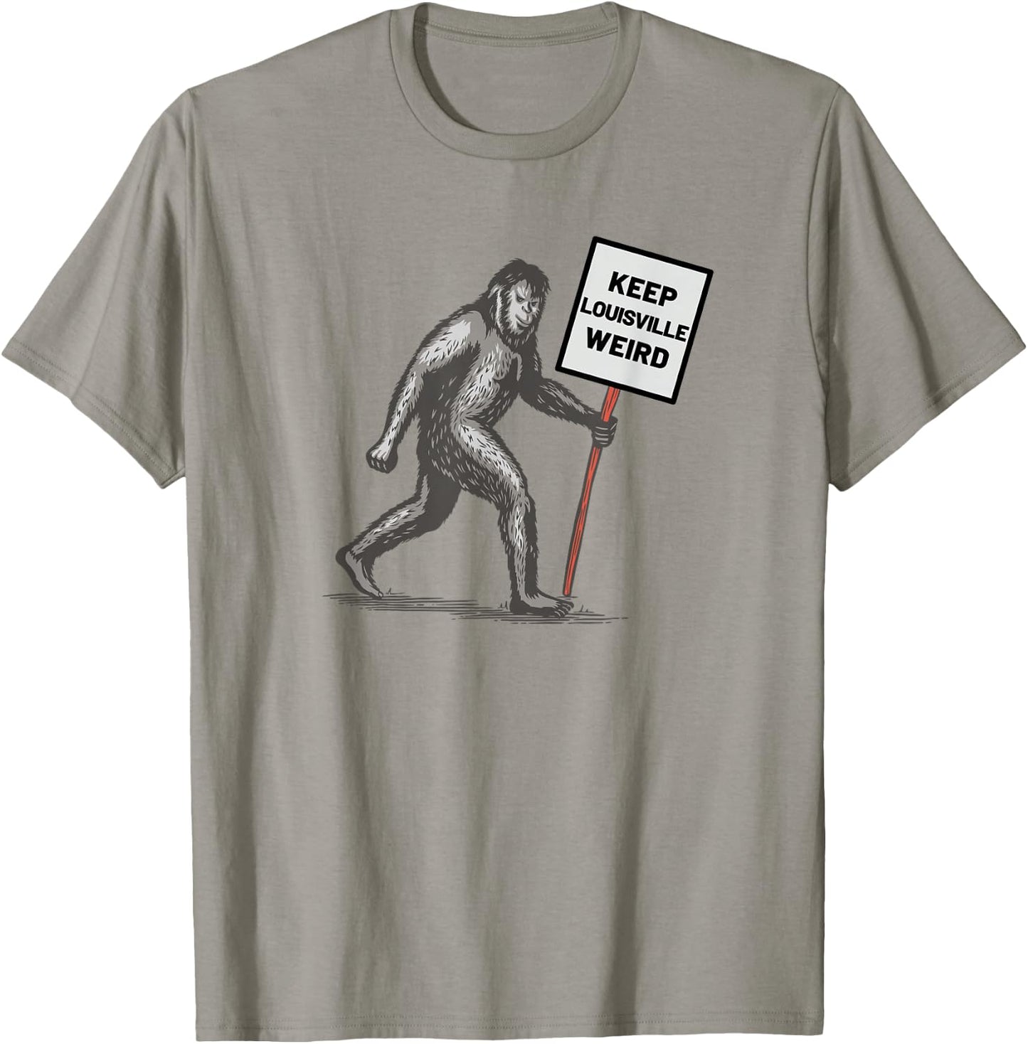 Keep Louisville Weird T-Shirt - T-Shirt | Sand