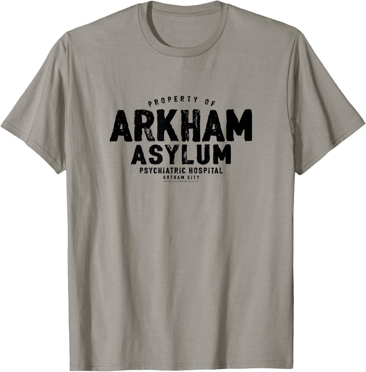Batman Property of Arkham Asylum T-Shirt - T-Shirt | Sand
