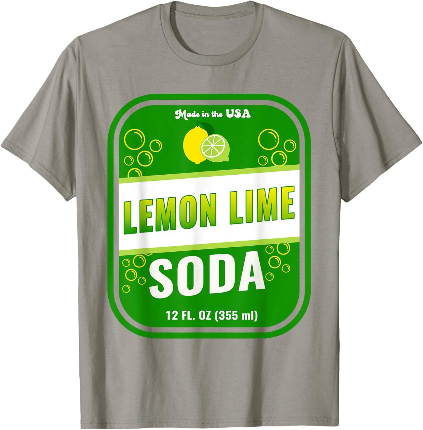 Halloween Costume Lemon Lime Soda Unique Costume Idea T-Shirt - T-Shirt | Sand
