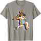 Bob's Burgers Iconic Marshmallow Dancing Chest Logo T-Shirt - T-Shirt | Sand