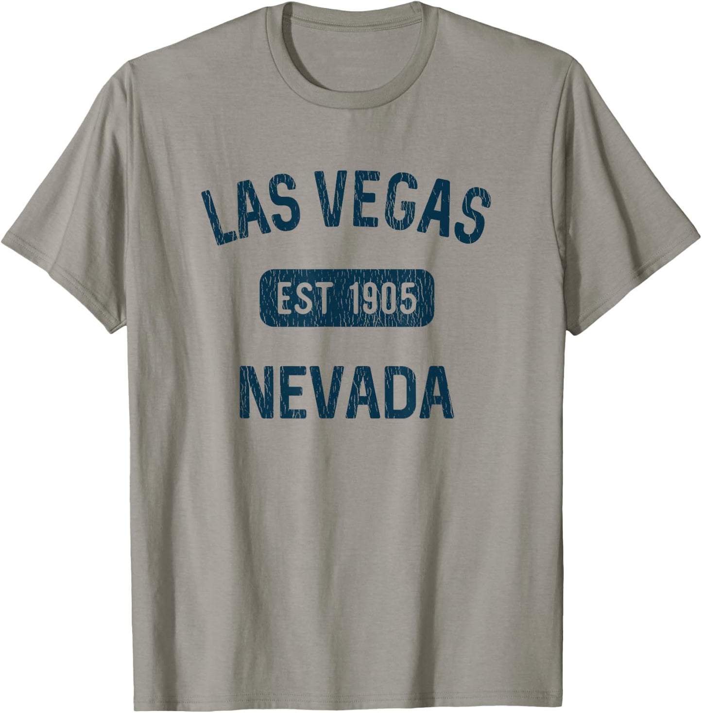 Las Vegas EST 1905 Vegas Strip Vacation Souvenir and Gifts T-Shirt - T-Shirt | Sand