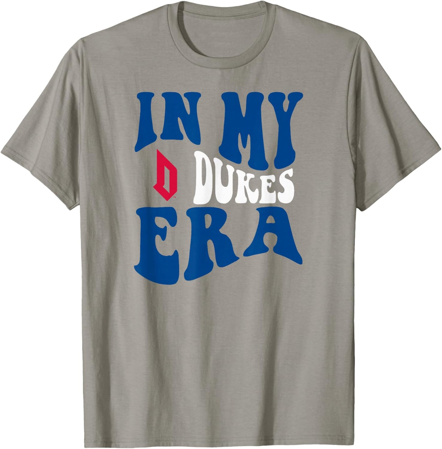 Duquesne Dukes Era Gray Officially Licensed T-Shirt - T-Shirt | Sand