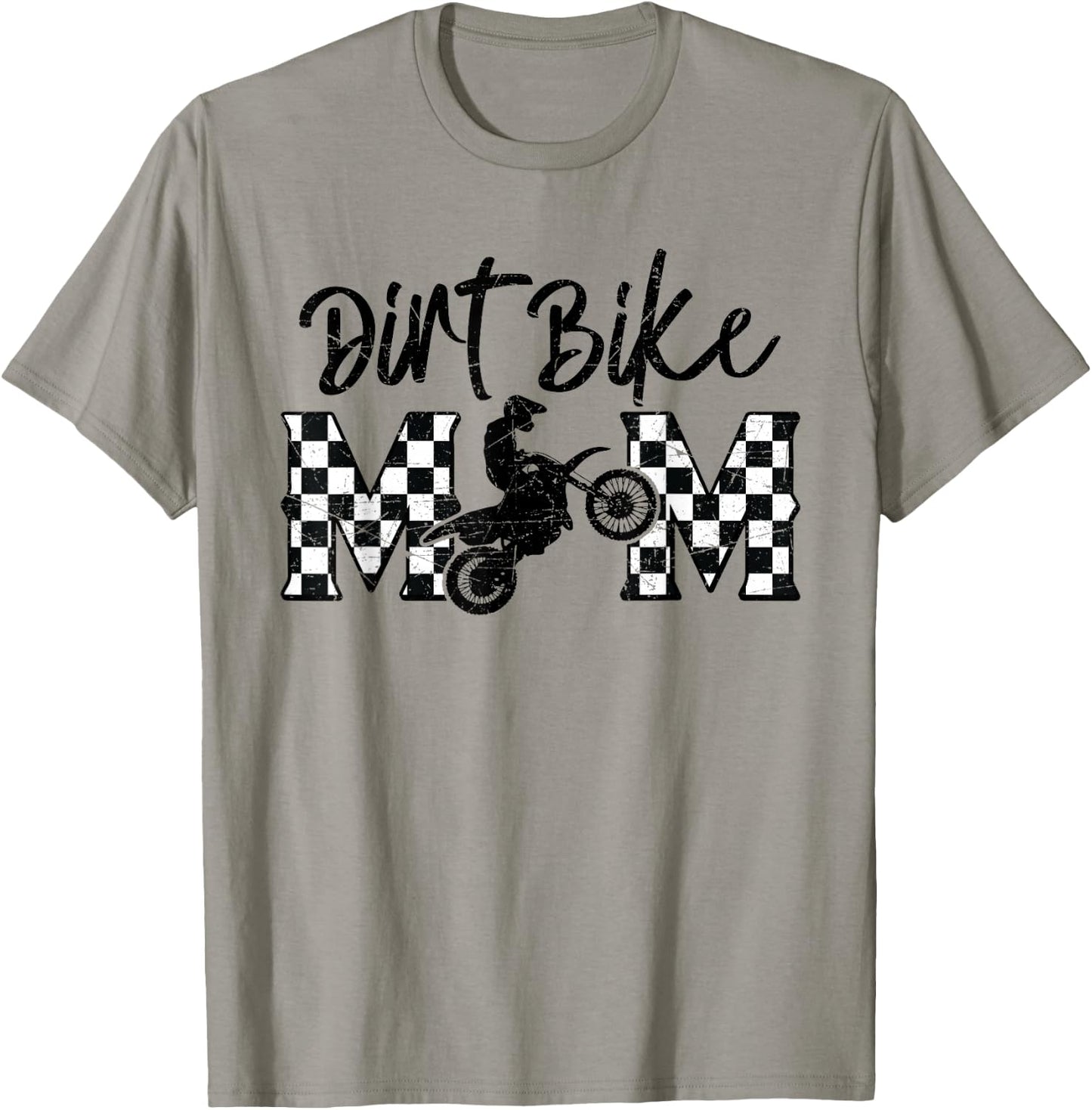 Dirt Bike Mom Motocross Proud Moto Dirt Bike Mama Rider T-Shirt - T-Shirt | Sand