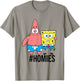 Spongebob Squarepants #Homies Patrick & Spongebob Shot T-Shirt - T-Shirt | Sand