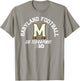 Maryland Terrapins Big 10 Football Red Officially Licensed T-Shirt - T-Shirt | Sand