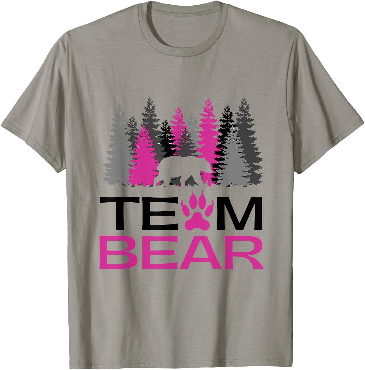 Team Bear Woman Pink T-Shirt - T-Shirt | Sand