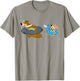 Yogi Bear Yogi and Boo Boo Going Swimming T-Shirt - T-Shirt | Sand