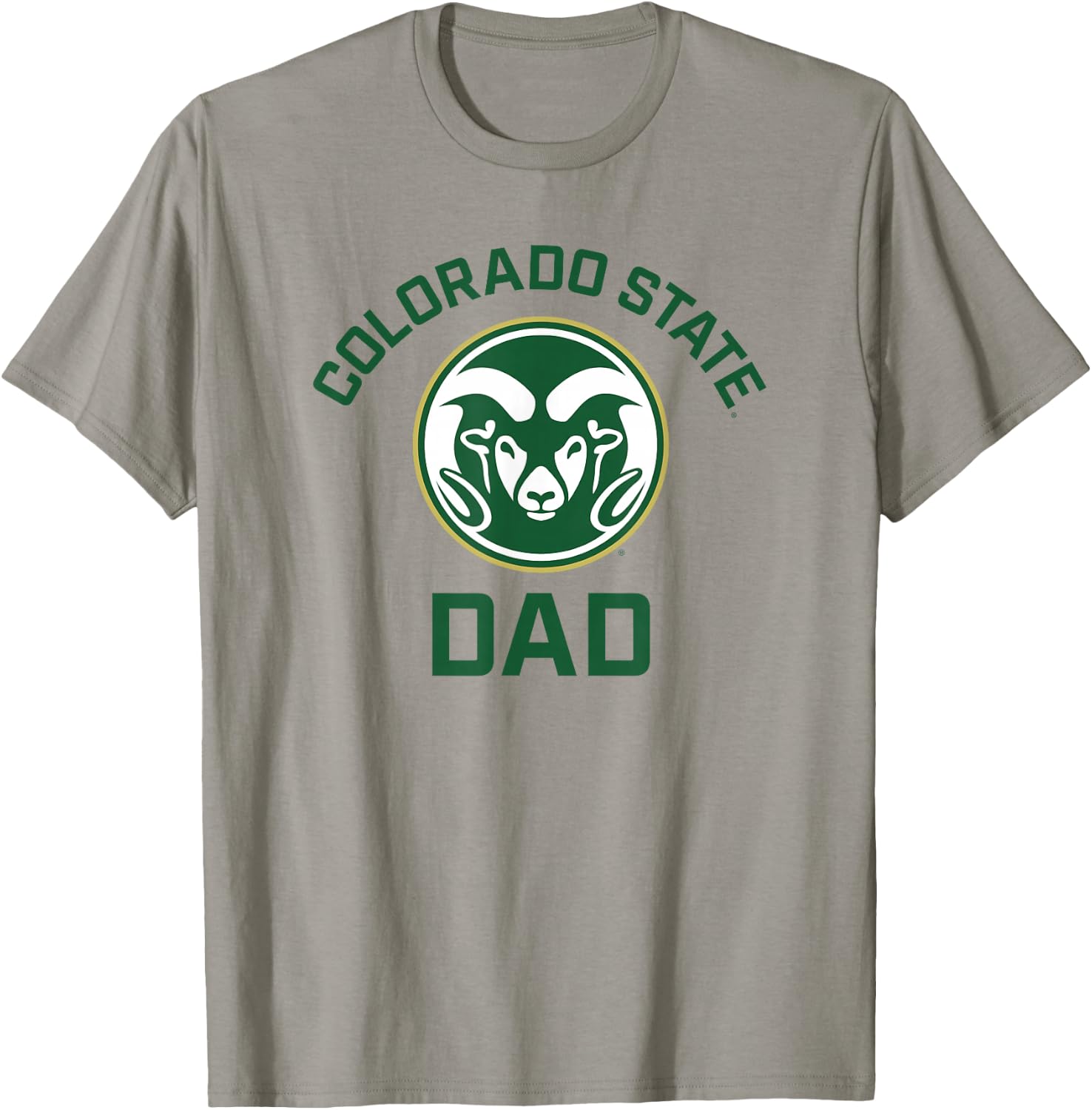 Colorado State University Rams Arched Dad T-Shirt - T-Shirt | Sand