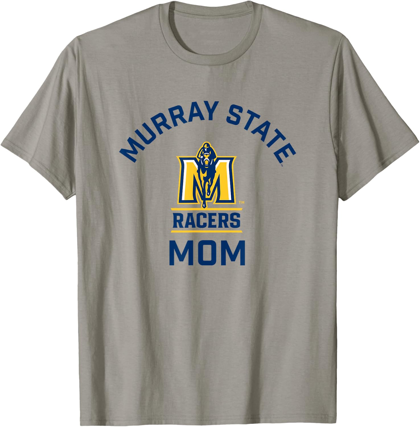 Murray State University Racers Arched Mom T-Shirt - T-Shirt | Sand