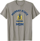 Murray State University Racers Arched Mom T-Shirt - T-Shirt | Sand