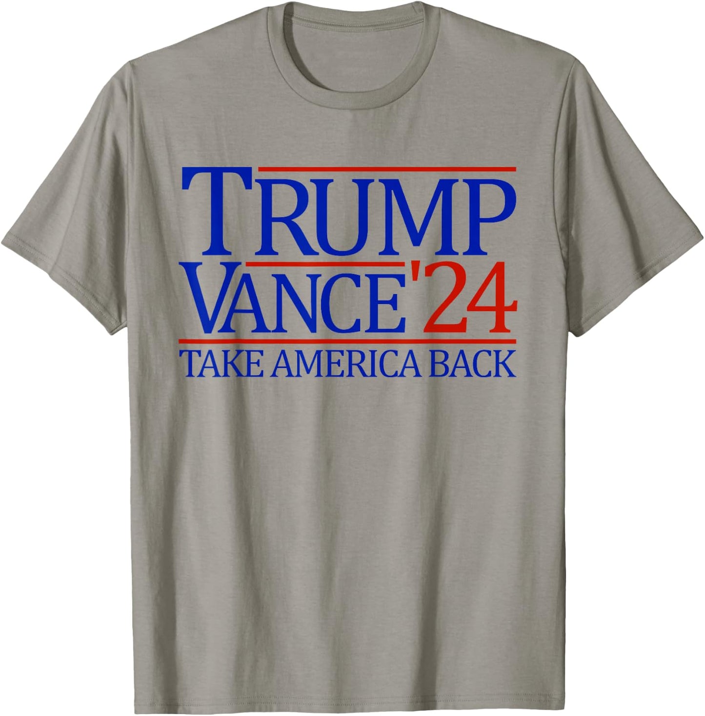 Trump Vance '24 Take America Back 2024 Trump Vance T-Shirt - T-Shirt | Sand