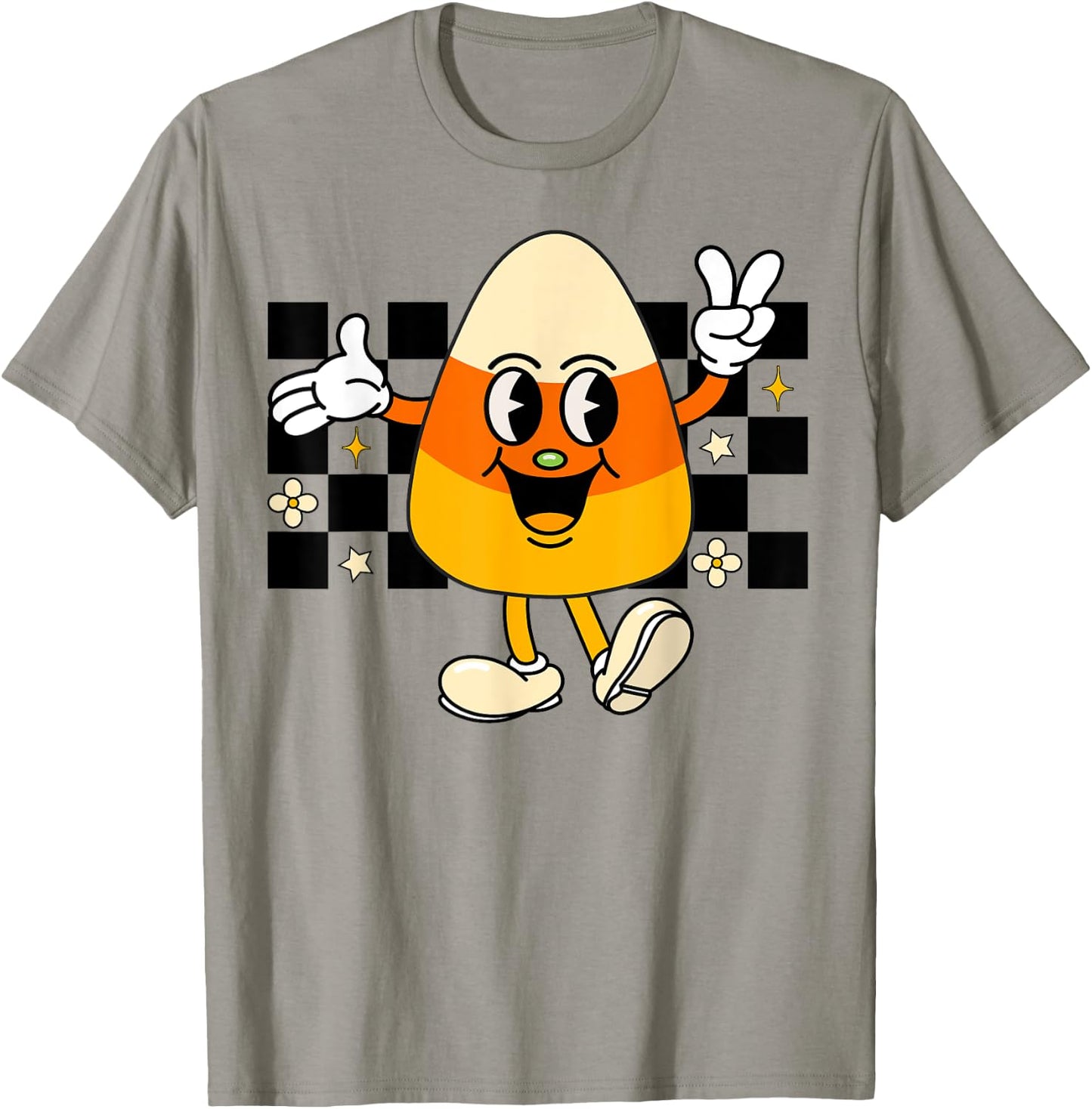 Cute Retro Halloween Candy Corn Pumpkin Costume Kids Toddler T-Shirt - T-Shirt | Sand