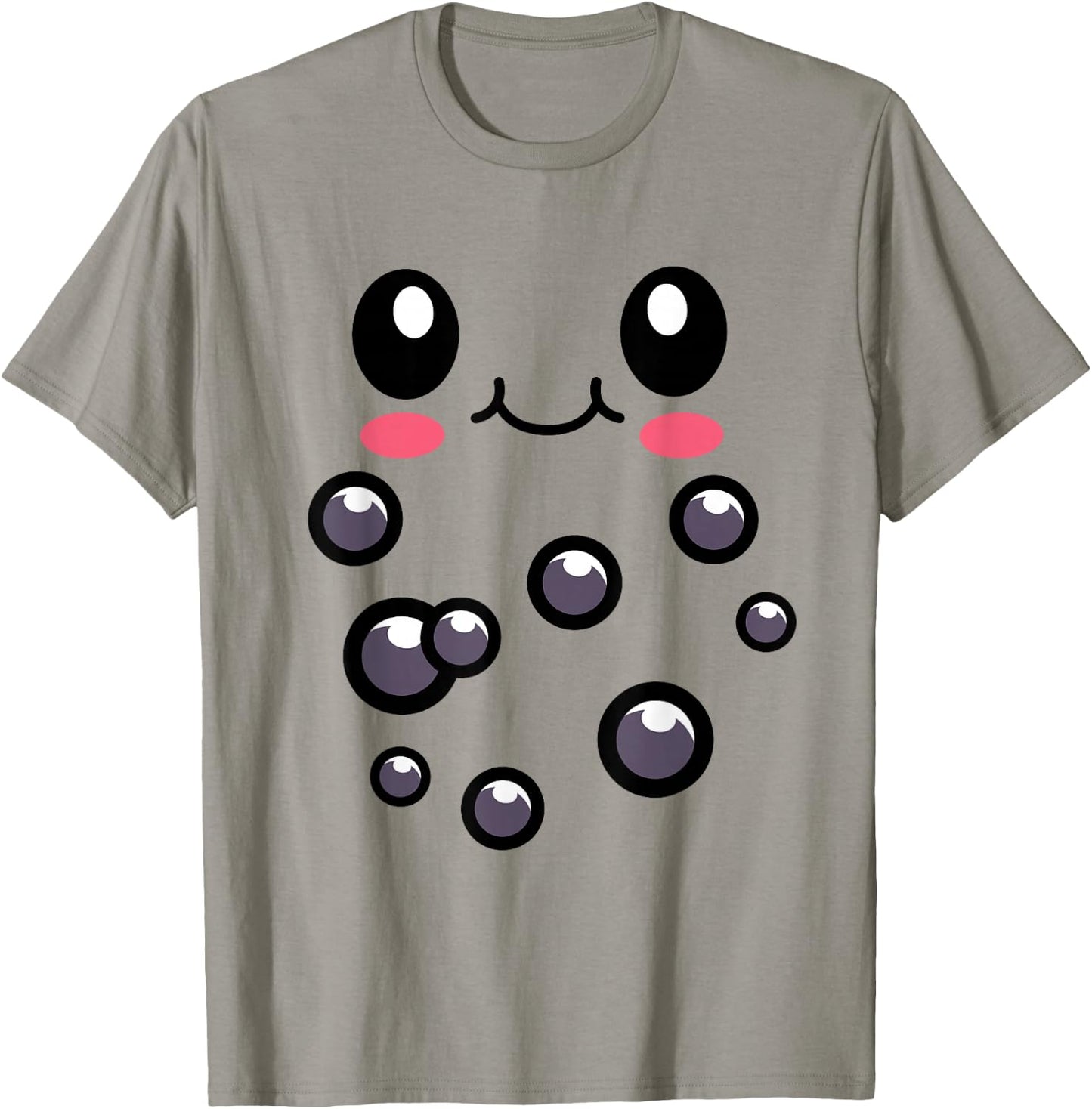 Strawberry Milk Bubble Tea Outfit Boba Tea Halloween Costume T-Shirt - T-Shirt | Sand