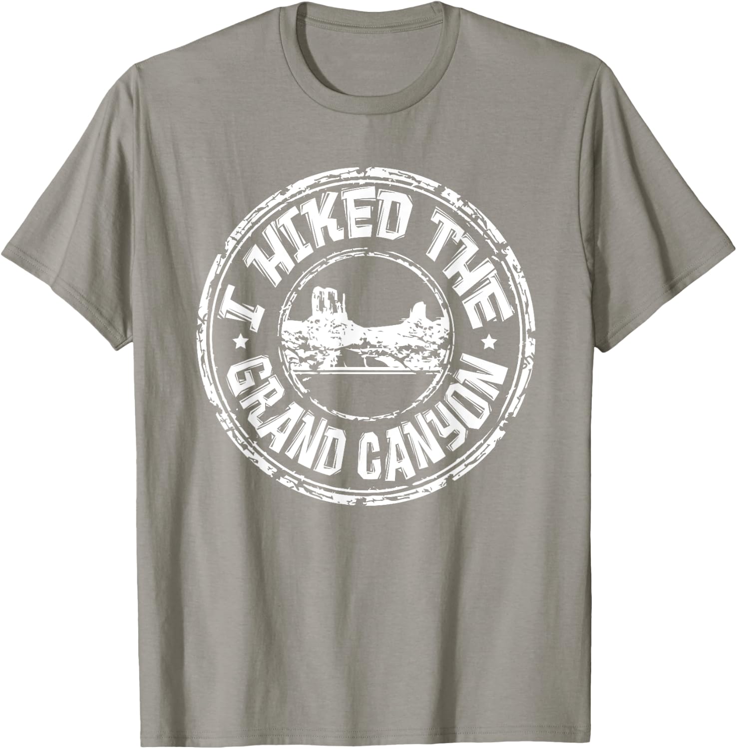 I Hiked The Grand Canyon Adventure Hiking Explore T Shirt T-Shirt - T-Shirt | Sand