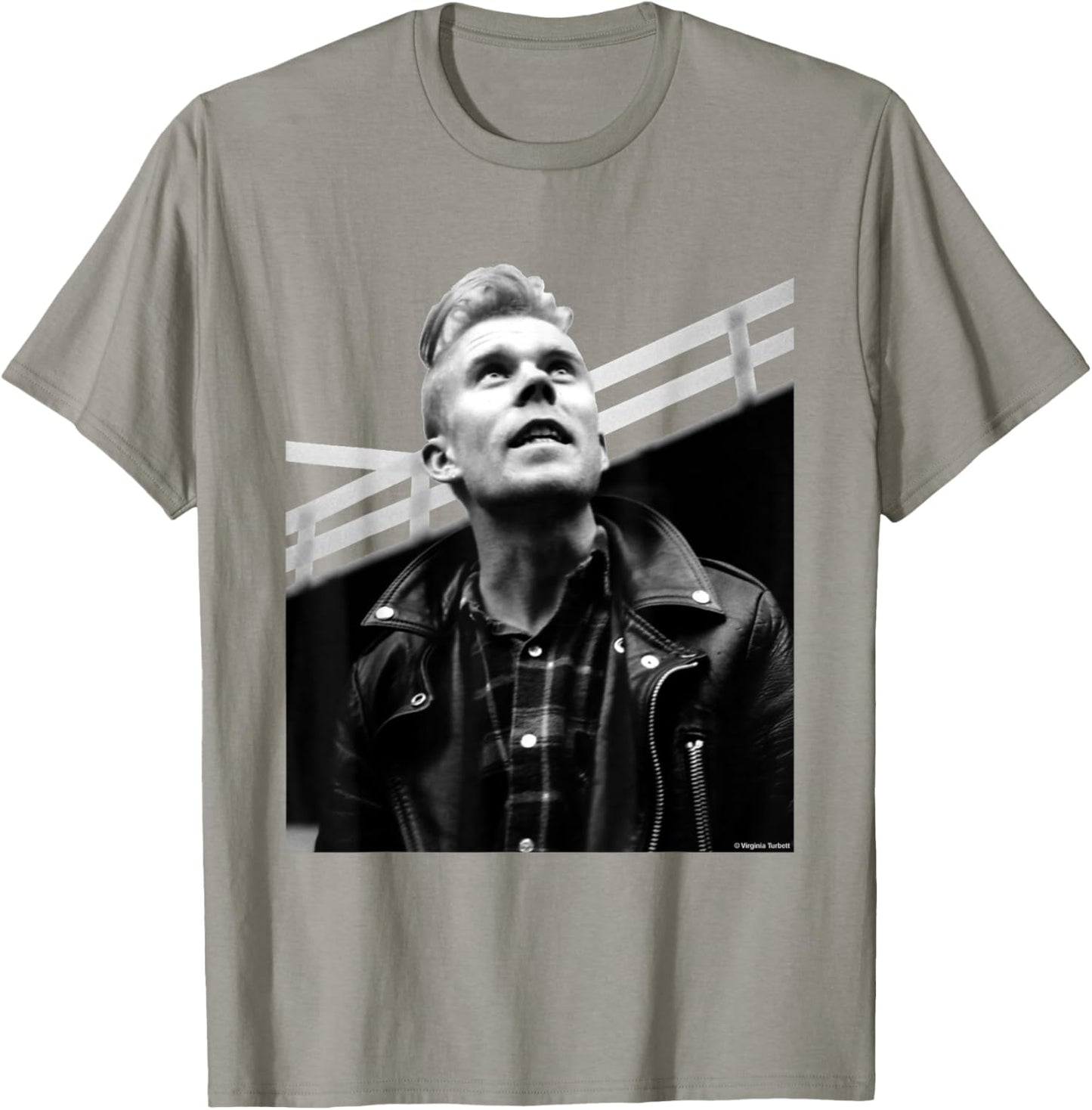 Yazoo Vince Clarke By Virginia Turbett T-Shirt - T-Shirt | Sand