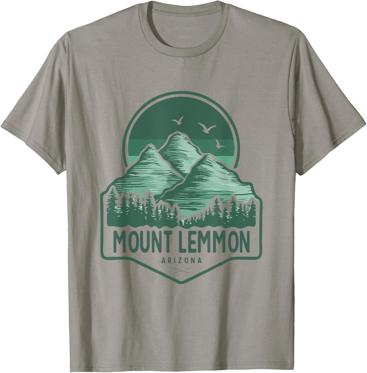 Mount Lemmon Mountains Arizona Hiking Outdoors Vintage T-Shirt - T-Shirt | Sand