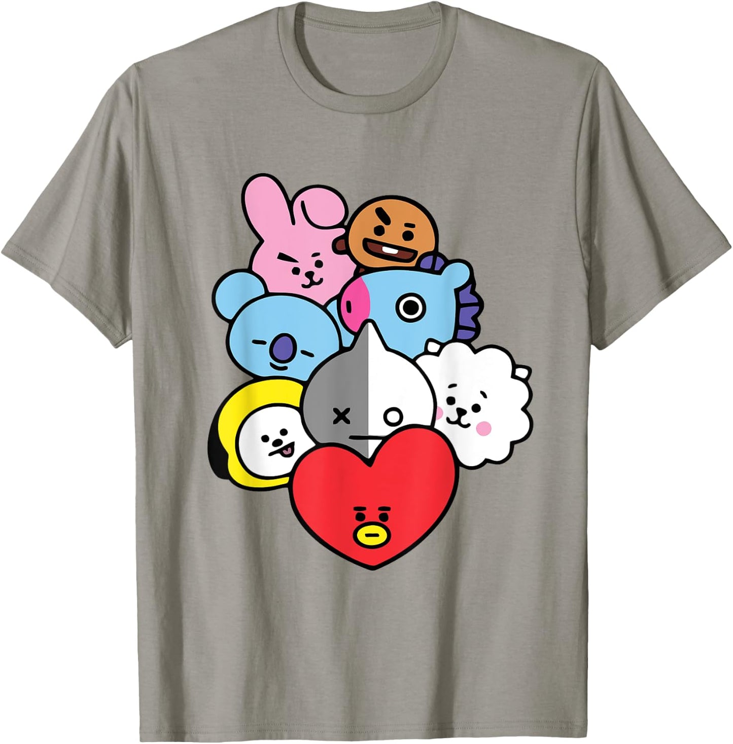 Cool K-Pop Cute Love Symbol K-Drama Korean Pop Music Fans T-Shirt - T-Shirt | Sand