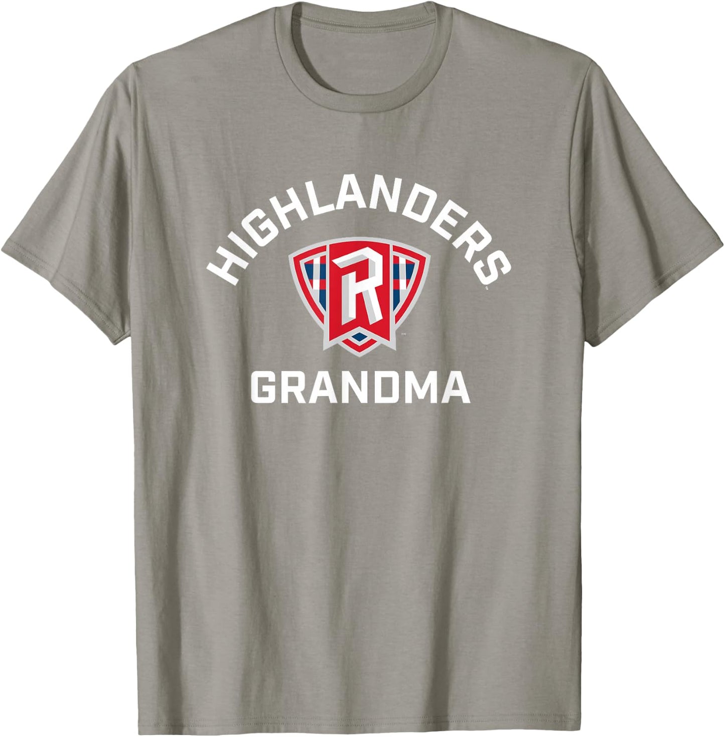 Radford University Highlanders Arched Grandma T-Shirt - T-Shirt | Sand