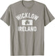 Wicklow Ireland Gym Style Distressed White Print T-Shirt - T-Shirt | Sand