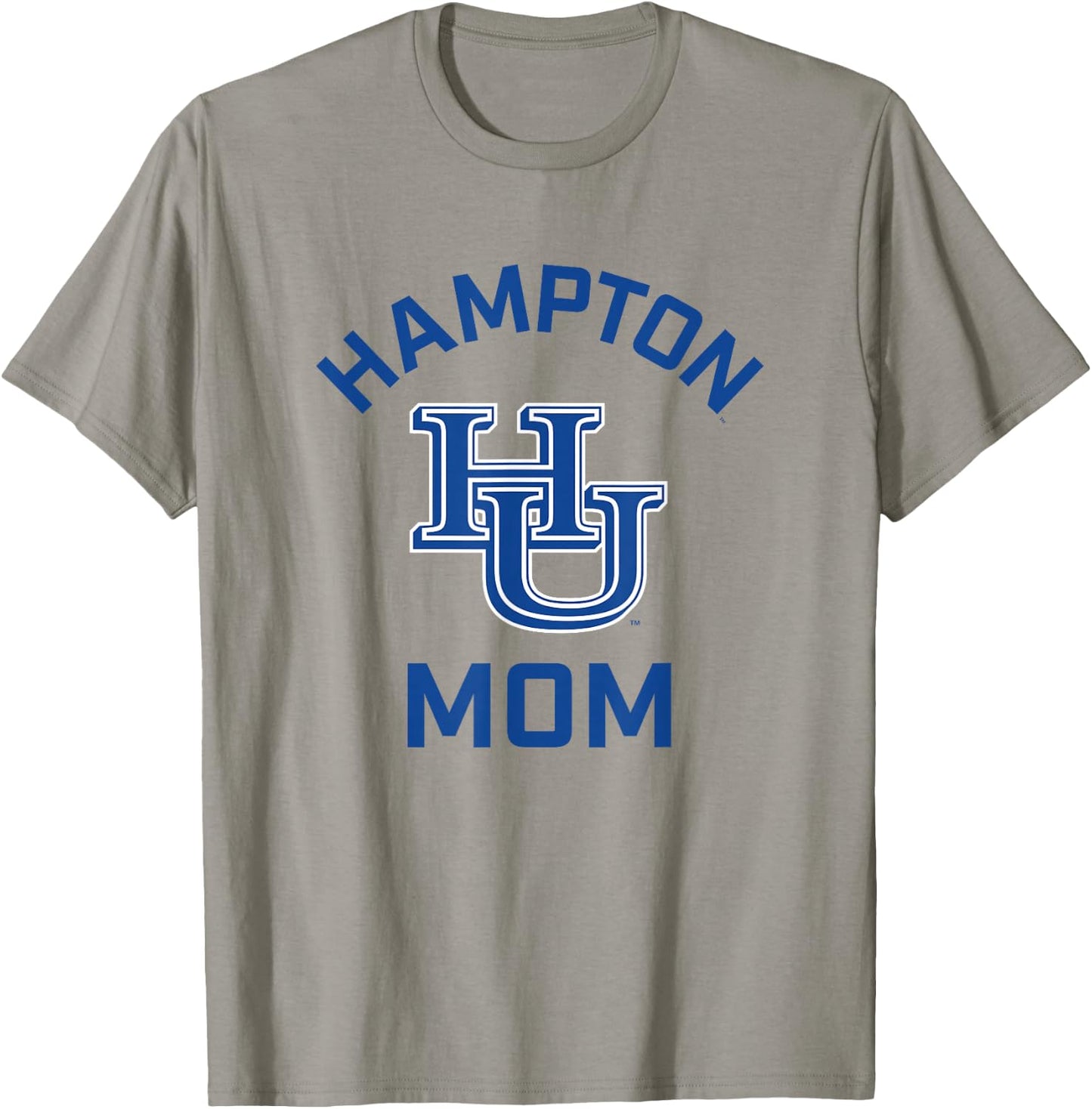 Hampton University Pirates Arched Mom T-Shirt - T-Shirt | Sand