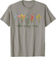 Mother Baby Nurse Wildflower Postpartum Nurse Graduation T-Shirt - T-Shirt | Sand