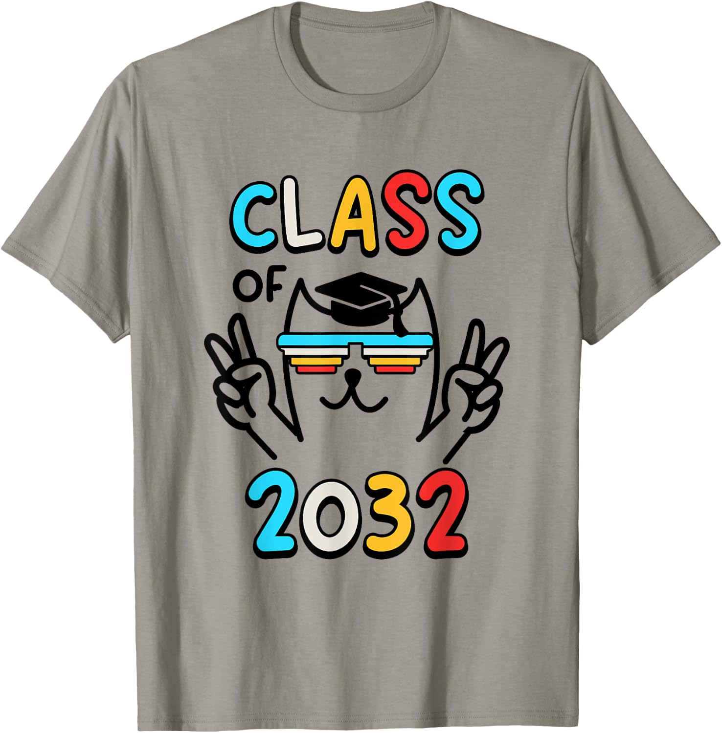 Class Of 2032 T-Shirt - T-Shirt | Sand