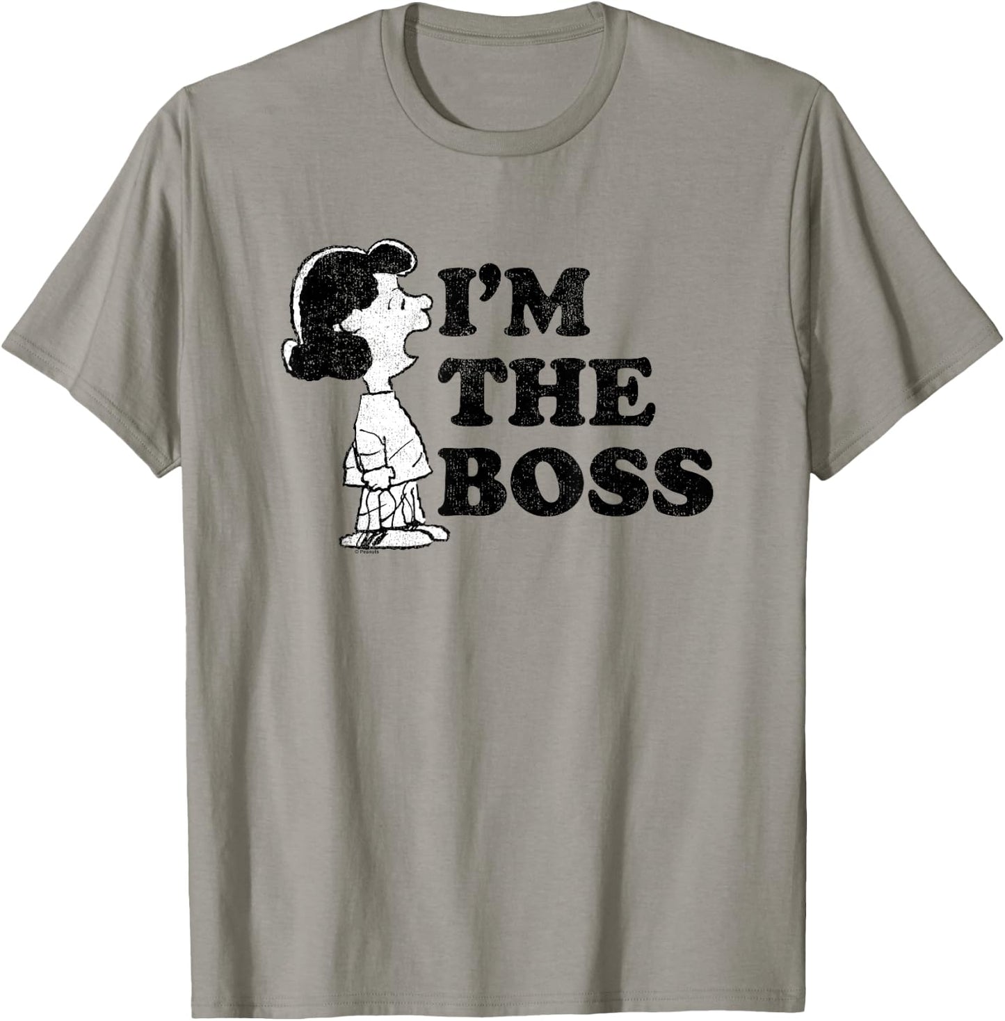 Peanuts - I'm The Boss Lucy T-Shirt - T-Shirt | Sand