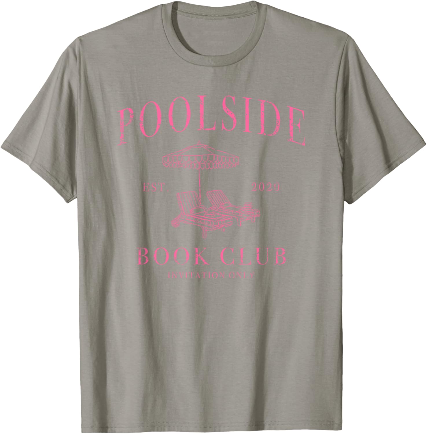 Poolside Book Club T-Shirt - T-Shirt | Sand