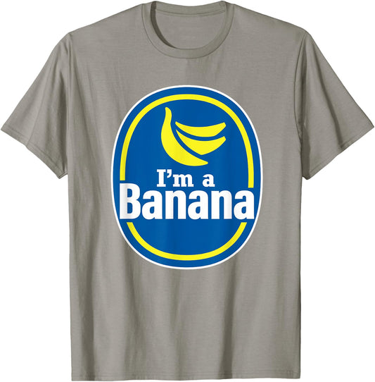 Funny Pretend I'm a Banana Halloween Costume Fruit T-Shirt - T-Shirt | Sand