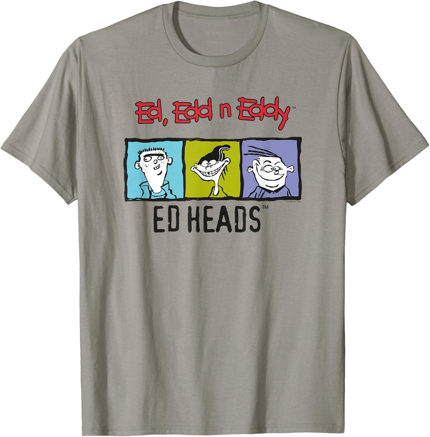Ed, Edd n Eddy Heads Colorful Frame T-Shirt - T-Shirt | Sand
