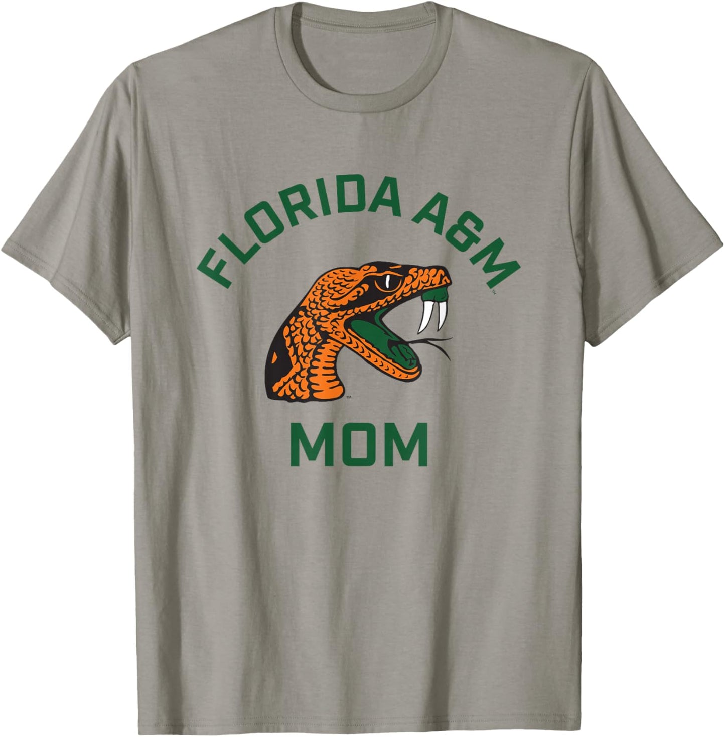 Florida A&M University FAMU Rattlers Arched Mom T-Shirt - T-Shirt | Sand