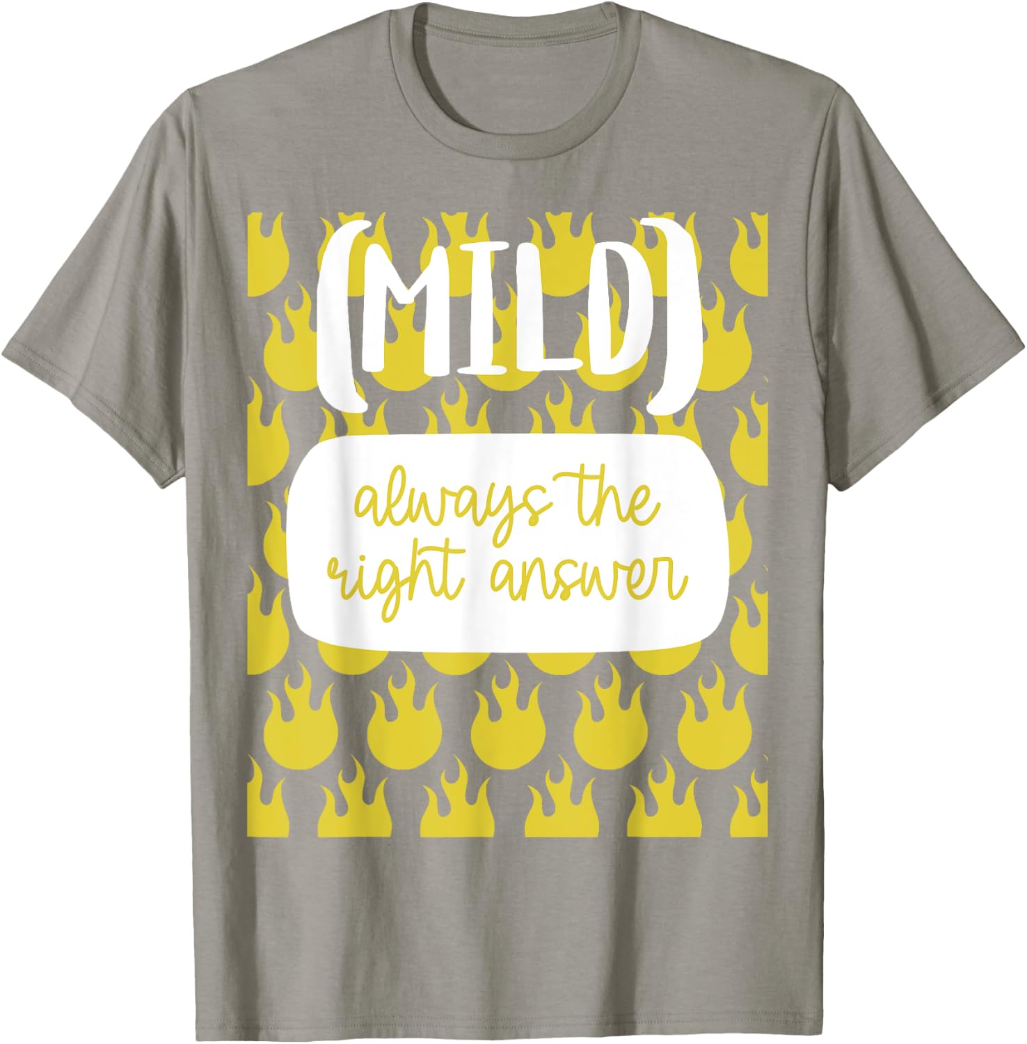 Mild Hot Sauce Packet Group Halloween Costume Matching T-Shirt - T-Shirt | Sand