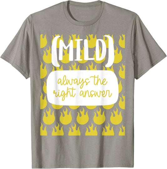 Mild Hot Sauce Packet Group Halloween Costume Matching T-Shirt - T-Shirt | Sand